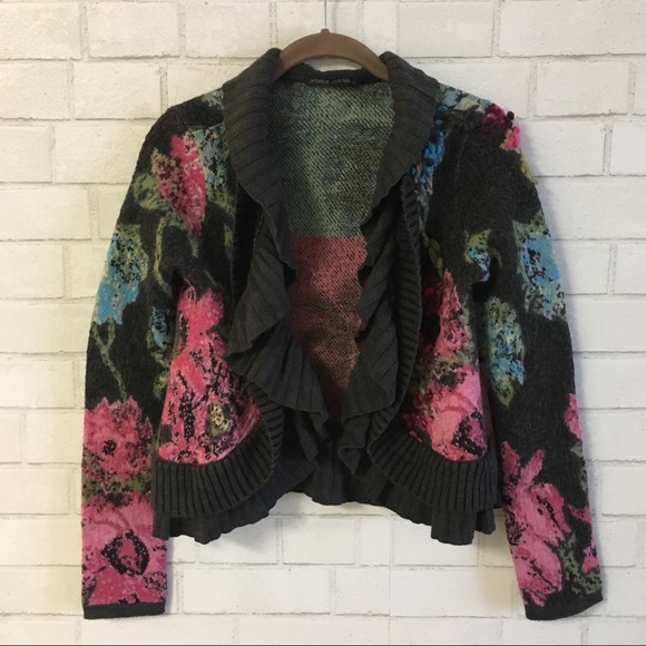 Didier Parakian Sweaters - ❄️🍃🌷🌸Final Sale: Beautiful Floral Sweater🌸🌷🍃